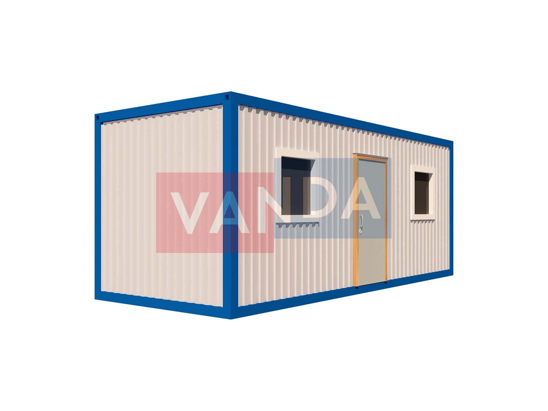 Блок-контейнер прорабский №4 (вариант 1)